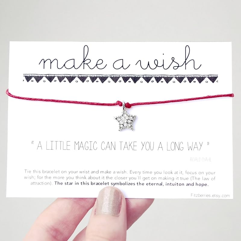Make a wish bracelet Wish bracelets Jewelry gift for