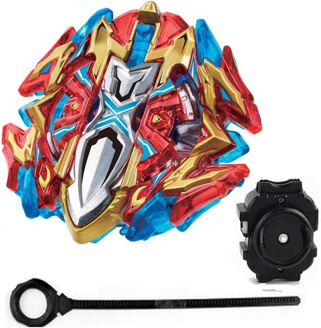 Funkey Spinnig top Toys Battling Top Bey B - 120 Starter Excalibur with Launcher Set Multicolor