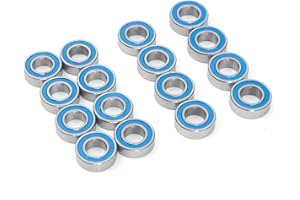 TOOMOD TT-02 Rubber Sealed Ball Bearings Kit for Tamiya RC TT02 Upgrades Chassis Parts