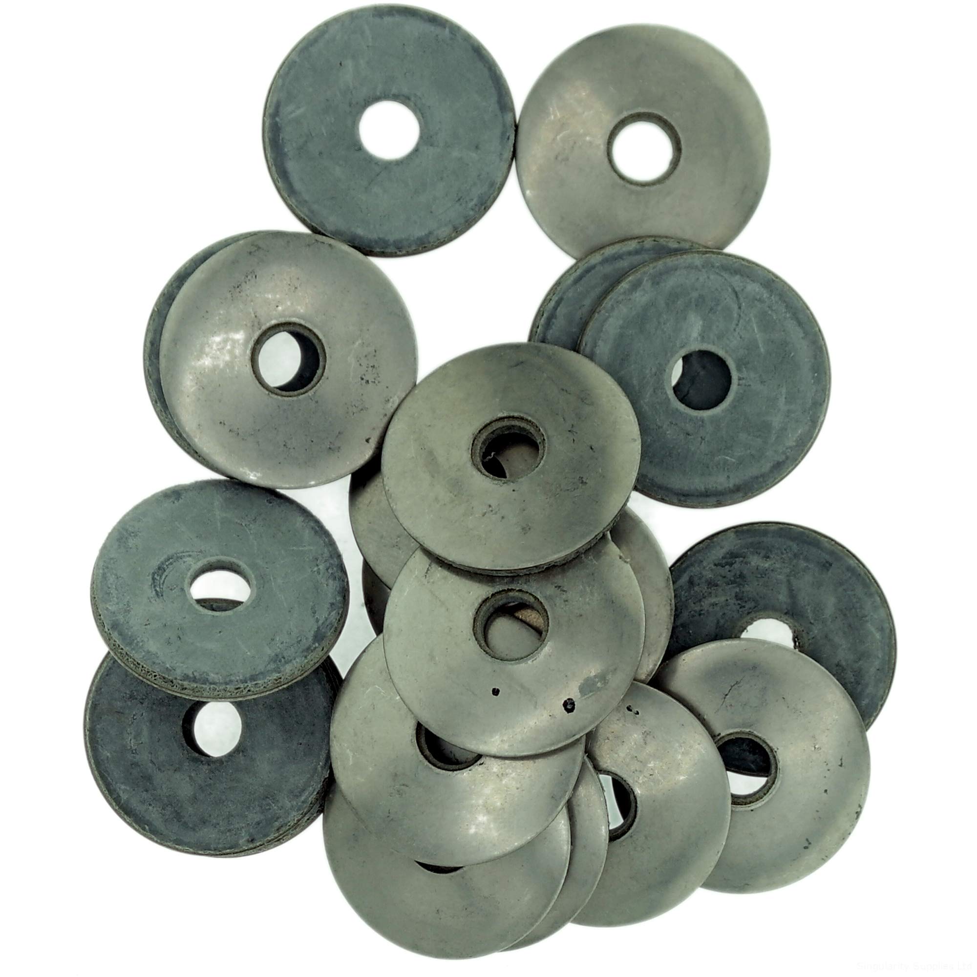 D4.8 (4.8mm x 14mm) Sealing Washer (Grey EPDM) - Stainless Steel (A2) (Pack of 20) โ image 1