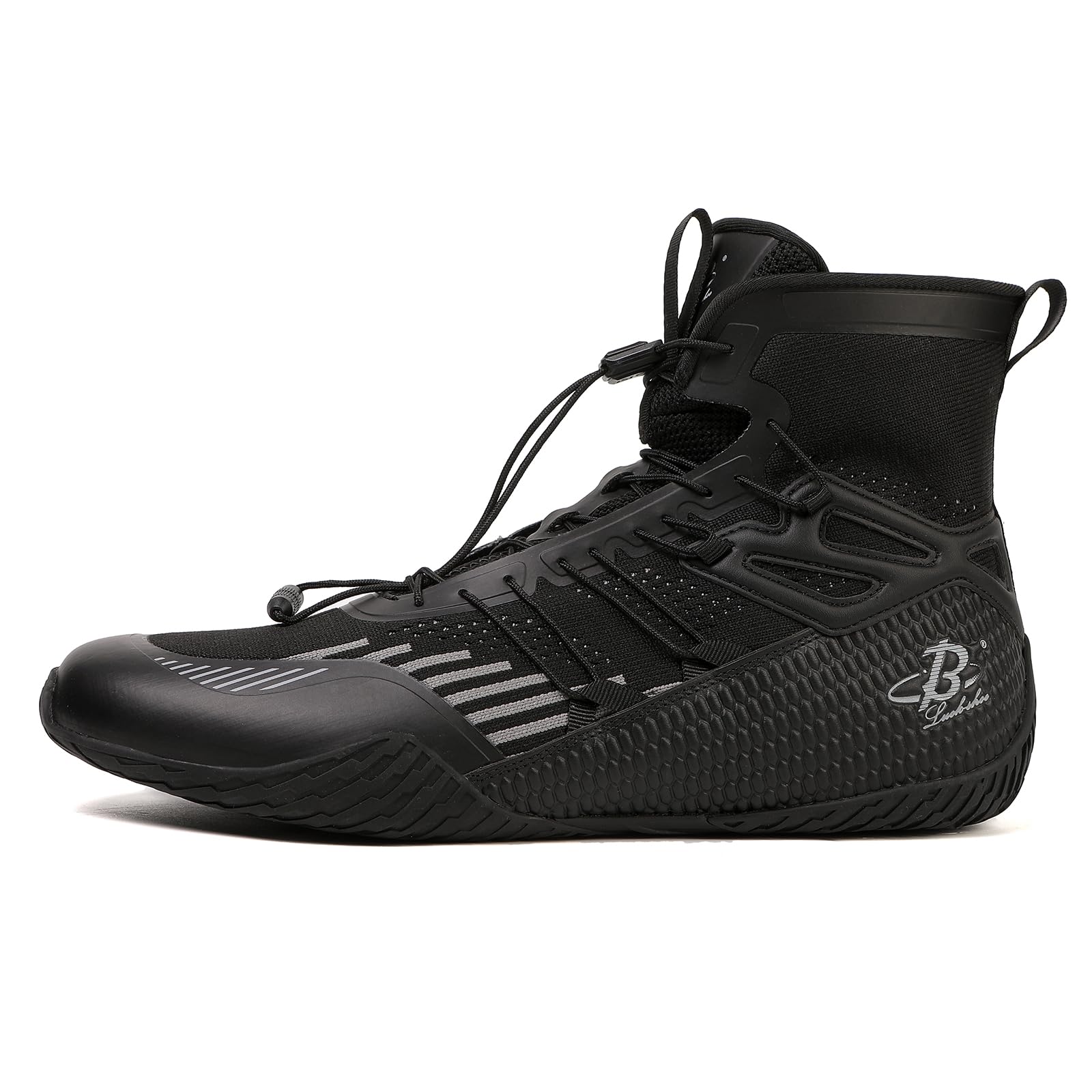 Men’s Boxing Shoes Lightweight High-Top Training