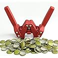 Brewland Beer Bottle Capper and Caps Kit, Crown Bottle Cappers Tool With Magnet for Bottle Capping, Red Baron Home Brew Hand Bottles Capper with 150 Crown Caps for Bottling (Beer Bottle Capper)