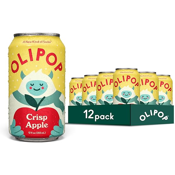 Amazon.com : OLIPOP Prebiotic Soda Pop, Ginger Ale, Pantry Pack