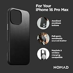 NOMAD - Traditional Leather Case - iPhone 16 Pro