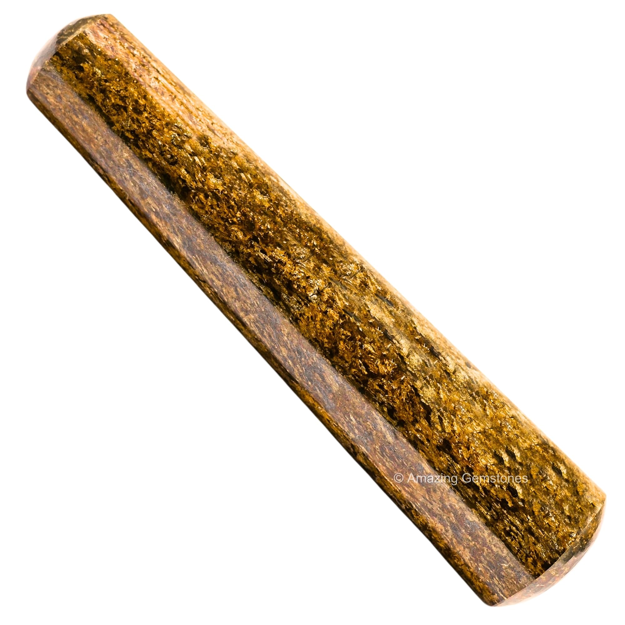 Amazing Gemstone Bronzite Crystal Wand Massage
