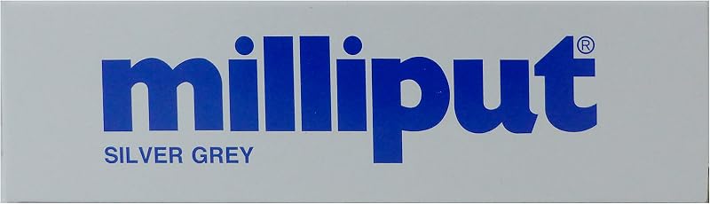 Milliput MPP-2 Epoxy Putty Silver Grey - Fine Modelling Filler