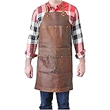 HUNT COUNTRY Leather Apron – Grill Apron, Woodworking Apron, Forging Apron, Brewing Apron