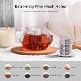 Reinmoson 304 Stainless Steel Tea Strainer 1.5" x 2.2" Extra Fine Mesh view 3