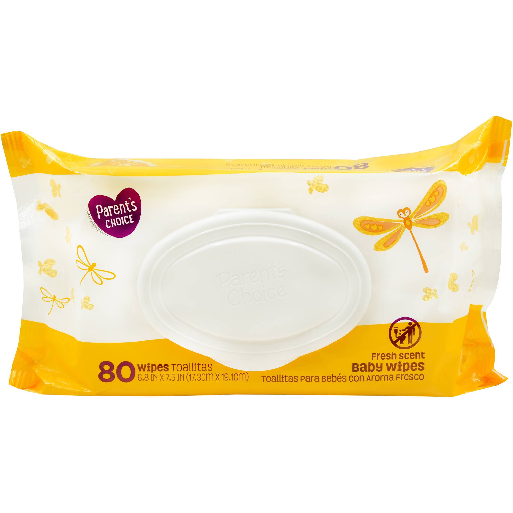 Parent's Choice 80ct Fresh Scent Baby Wipes