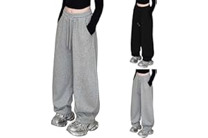 Girl Sweatpants Baggy Oversized Jogging Pants Sweatpant Wide Leg Pants Sweat Pants with Pockets Girls Sweatpants