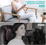 iKristin Back Neck Massager Shiatsu Pillow with Heat Remote Control view 5
