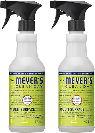 Amazon まとめ買い ミセスマイヤーズ クリーンデイ Mrs Meyers Clean Day キッチン マルチクリーナー レモンバーベナの 香り 473ml 2本セット Mrs Meyer S Clean Day ミセスマイヤーズ クリーンデイ キッチンクリーナー剤