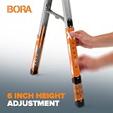BORA Speedhorse XT Sawhorse Pair PM-4550T 30-36 in Height Adjustable view 8