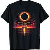 Total Eclipse At Sea 08 12 26 Solar Totality Eclipse Cruise T-Shirt
