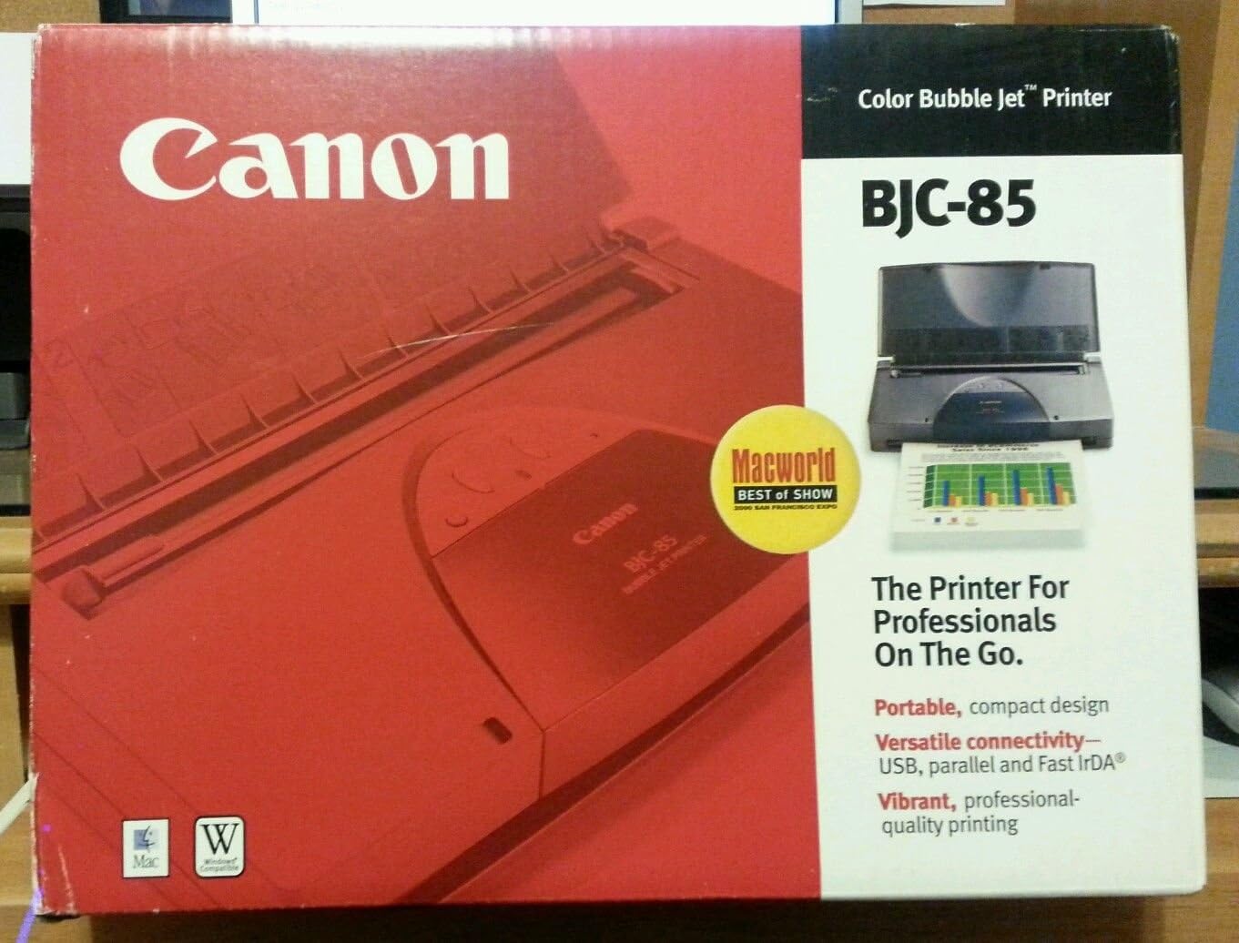Canon BJC85 Portable Color Bubble Jet Printer Amazon.ca Electronics
