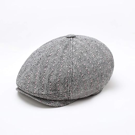 fitted newsboy cap