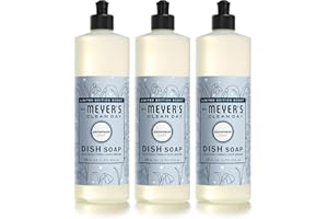 MRS. MEYER'S Clean Day Liquid Dish Soap, Biodegradable Formula, Limited Edition Snowdrop, 16 Fl. Oz - Pack of 3