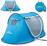 Abco Tech 2-Person Sky Blue Pop Up Portable Cabana