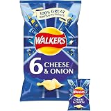 Walkers Crisps - Cheese & Onion (6x25g)