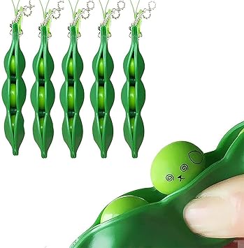 squeezy bean stress toy