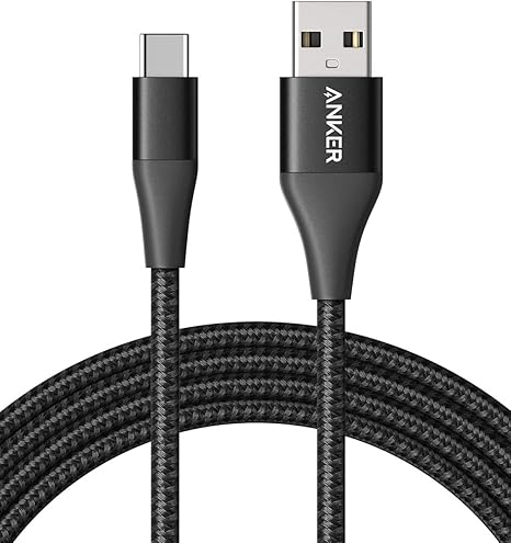 Amazon Com Anker Powerline Ii Usb C To Usb A 2 0 Cable 6ft 1 8m For Samsung Galaxy S9 S9 S8 S8 Note 8 Lg V G5 G6 And More