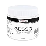 U.S. Art Supply White Gesso Primer - 16.9oz