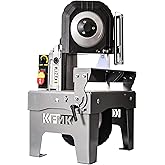 KFMK Tabletop Band Saw, 5&rsquo;&rsquo; Cutting, 137-472 FPM, 10A Motor Metal Bandsaw | Variable Speed, adjustable speed, Cutting Metal, Wood &amp; PVC, liftable worktable, deep cut, benchtop, LED spotlight