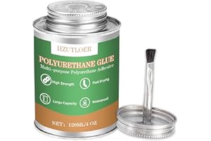 HZUTLOER Polyurethane Adhesive,120ML Multi-Purpose Polyurethane Glue,Super Glue for PU,PVC,TPU,ABS,etc,High Strength,Waterproof,Heat Resistant