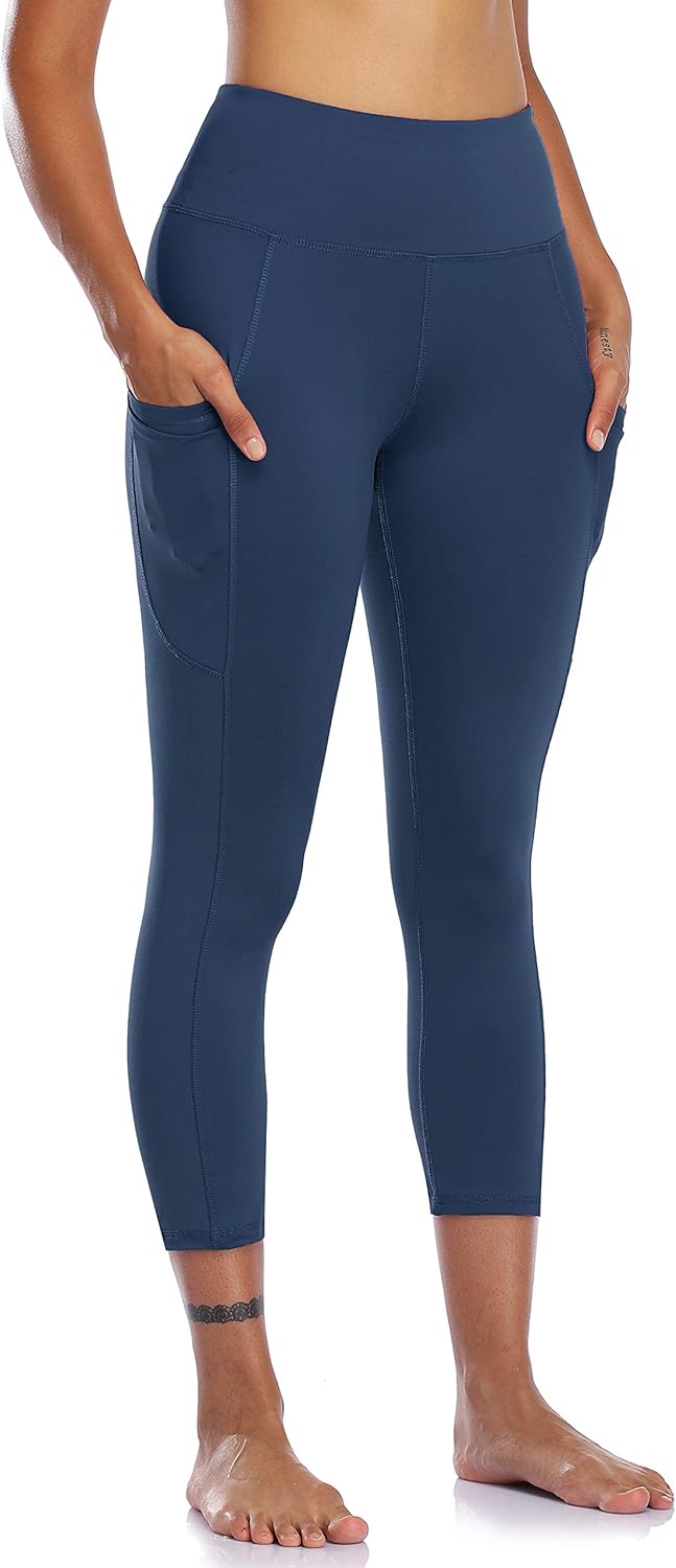 BLEVONH Women 8&quot;/ 23&quot; High Waist Yoga Leggings