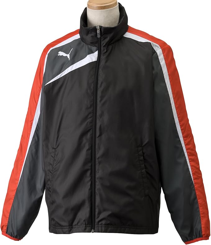 Amazon プーマ Puma Spirit ウィンドブレーカージャケット メンズ 01 ブラック S サッカー フットサル コート ジャケット 通販