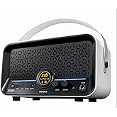 MOOER F15i AI Smart Guitar Amp Touch Screen 15W With Effects Application, 6 Hours Playtime, 55 Amp Models, 66 Effects Types, Loop/Drum Machine/Mod/Reverb/Delay, OTC Record For Electric Guitar And Bass
