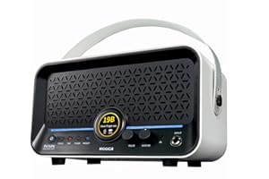 MOOER F15i AI Smart Guitar Amp 15W with Effects APP, 6 Hours Battery Life, 55 Amp Model 66 Effects Types, Loop/Drum Machine/Mod/Reverb/Delay, for Guitarist and Bassist