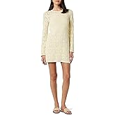 The Drop Women's Laney Crochet Micro Mini Dress