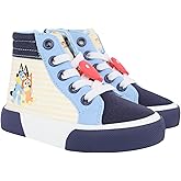 Bluey Toddler Kids Hightop Sneakers in Sizes 5-10