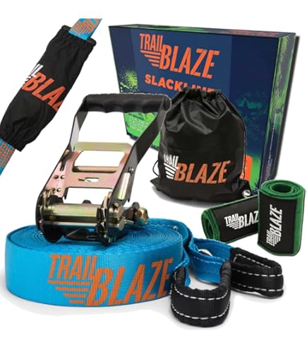 Slackline Trickline Kit for Teens: Ultimate Fun & Skill Booster