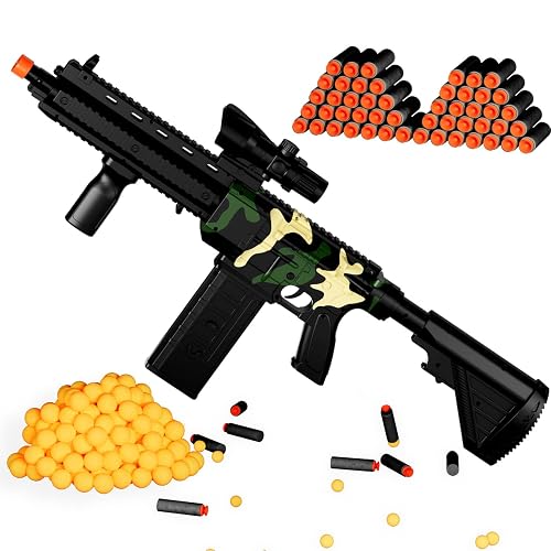 ALLROAD Toy guns Automatic Soft Foam Blaster gun for Nerf Gun Darts ...