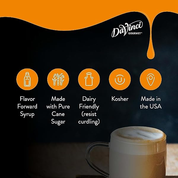 DAVINCI GOURMET CLASSIC PEACH SYRUP, 25.4 FLUID OUNCES (PACK OF 1)