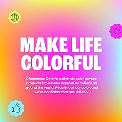 Chameleon Colors Rainbow Color Powder Packets, 7