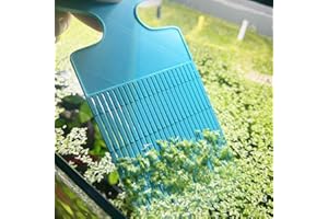 3DAquaticSolutions Aquarium Duckweed Removal Tool, 6.5 x 3 inch Floating Plant Comb Spatula, Aquatic Tank Cleaning Tool