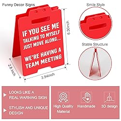 Funny Office Decor Coworker Gifts, Funny Desk Signs