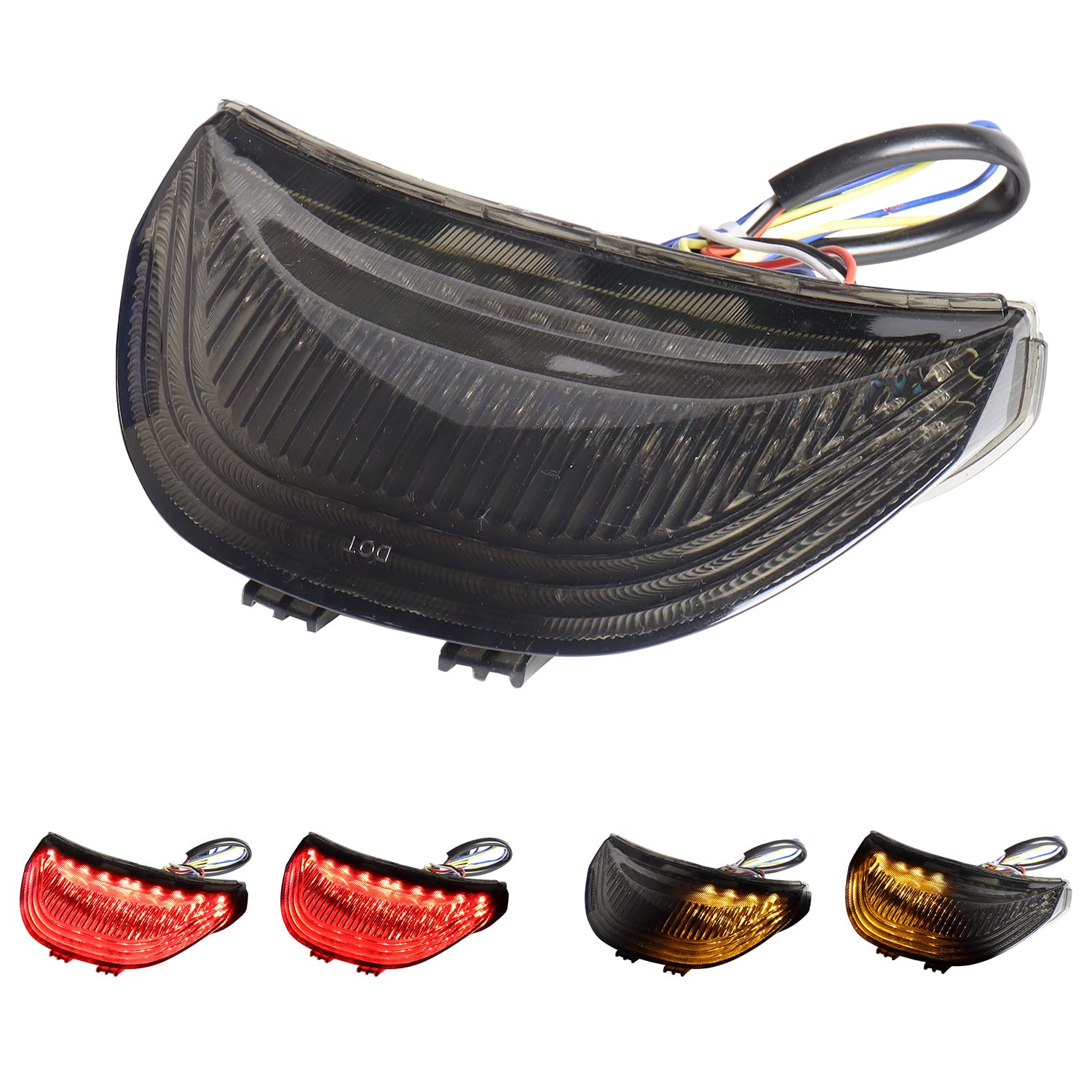 Brake Tail Light For Honda CBR600RR CBR1000RR Integrate Turn Signals Indicator | UK Brake Tail Light For Honda CBR600RR CBR1000RR Integrate Turn Signals Indicator | UK
