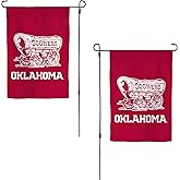 Desert Cactus The University of Oklahoma TUO Garden Flag – 19 x 12 inch Oklahoma Sooners Banner, For Outdoor Display and Events (Design N)