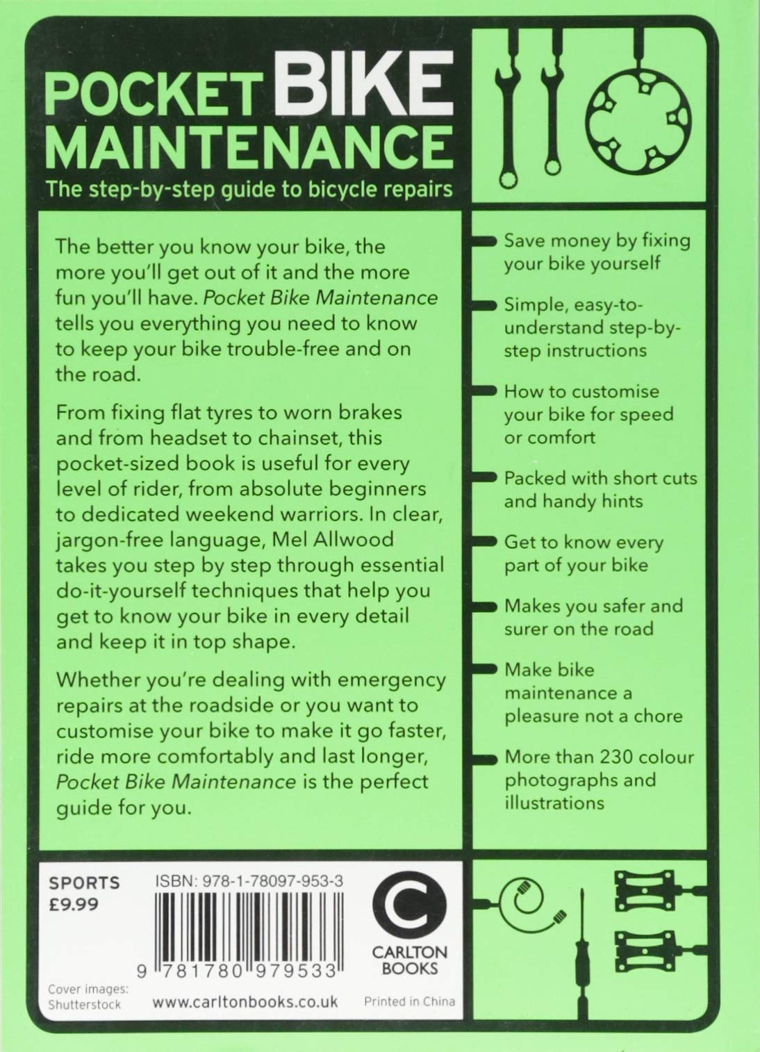 Pocket Bike Maintenance The StepbyStep Guide to Bicycle Repairs