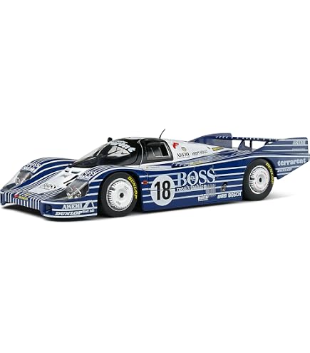1/18 ポルシェ 956LH ル・マン1986 #8 星条旗柄 PORSCHE Amazon.com: Porsche 956LH RHD (Right Hand Drive) #8 G. Follmer - J
