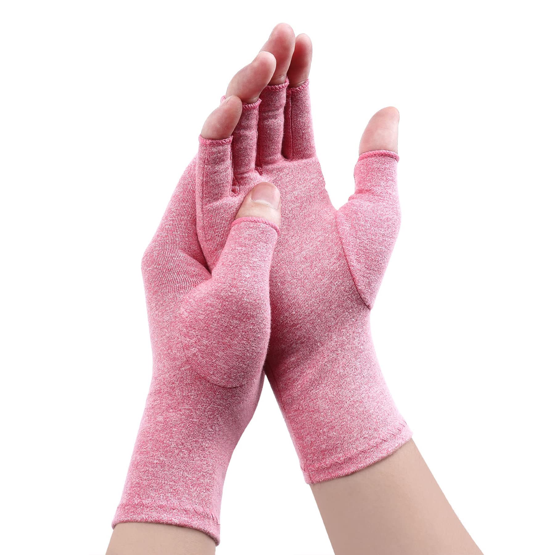 Fingerless Gloves For Women Men – Breathable Soft Cotton Half Finger Glove Spandex Blend, Comfortable Fit, Moisture-Wicking, Ideal for Sports Working