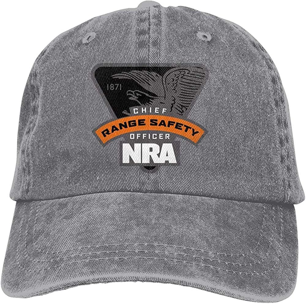 vjgdlz Snapback Cap NRA Range Safety Officer Novedad Skate Deportes