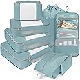 BAGAIL 8 Set/10 Set Packing Cubes Various Sizes Packing Organizer for Travel Accessories Luggage Carry On Suitcase