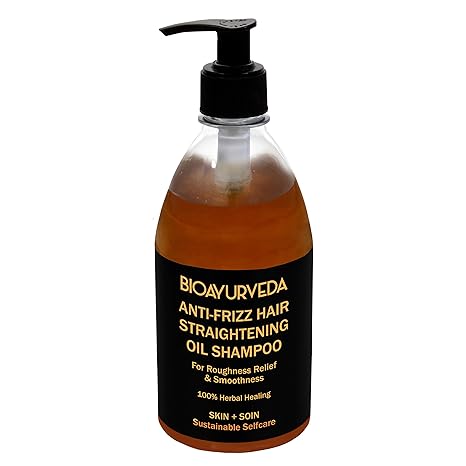 Buy Bioayurveda Anti Frizz Hair Straightening Oil Shampoo For Men
