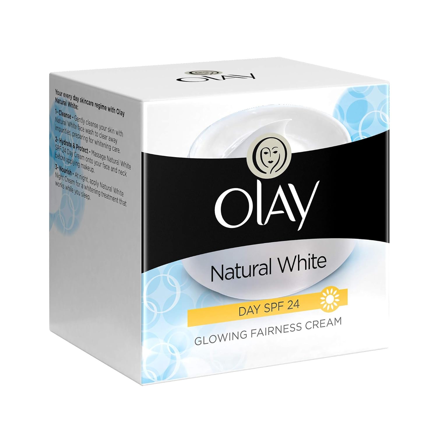 olay face cream natural white