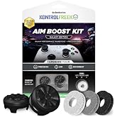 KontrolFreek Aim Boost Kit for Xbox One and Xbox Series X Controller | Includes Performance Thumbsticks and Precision Rings | Black Galaxy Edition